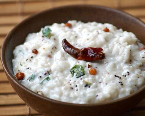 Curd Rice Recipe, Yogurt Rice, Rava Kesari, India Recipes, Homemade Yogurt Recipes, Curd Rice, Navratri Recipes, Food Indian, How To Make Sandwich