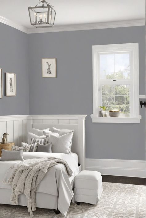 graypaintcolors, homeinspiration, interiordecor, colorpalette Behr Grey Paint Colors, Behr Grey Paint, Behr Gray, Behr Paint Colors Grey, Grey Paint Living Room, Greige Walls, Best Gray Paint, Best Gray Paint Color, Colors For 2024