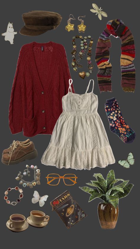 #outfitinspo #books #fall #green #bookstore Bookstore Outfit, Fall Green, Colourful Outfits, Aesthetic Outfits, Bookstore, Autumn Winter Fashion, New Outfits, Aesthetic Clothes, Pretty Outfits