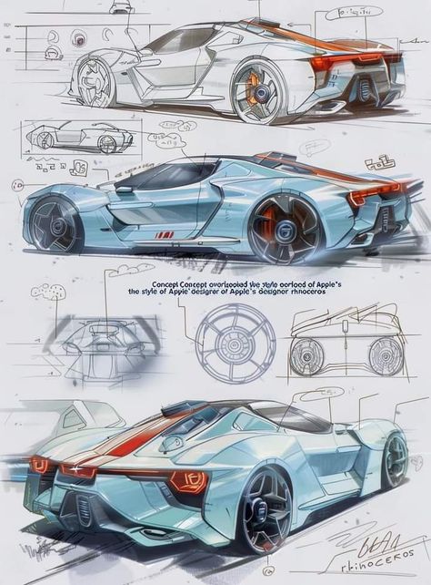 Automotive Design Sketch, Sport Car Drawing, Car Proportions, Automobile Design, Mecha Design, Concept Vehicles Sci Fi, Fantasy Cars, Cool Car Drawings, Automotive Artwork