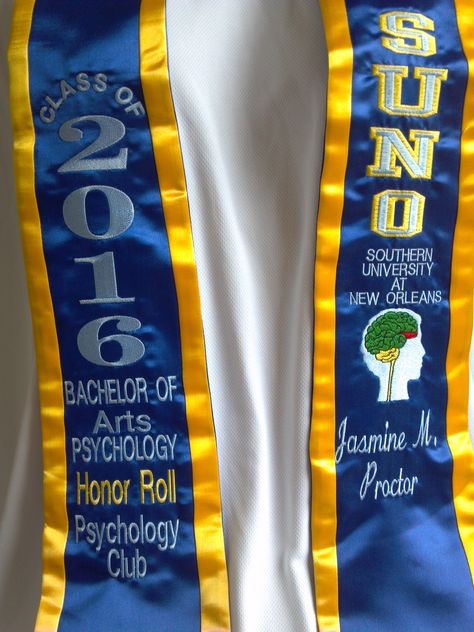 Psychology Graduation, Graduation Stoles, Grad Pictures, Honor Roll, Graduation Stole, Grad Pics, Psychology, Quick Saves