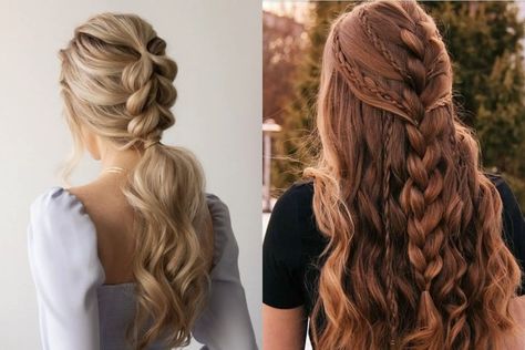 Are you interested in long hair creative braids styles? If so, click here for 7 types of braid styles that go well with long hair—either your own or with added hair extensions. Best Braid Hairstyles, Different Braids, Types Of Braids, Side Hairstyles, Small Braids, Boys With Curly Hair, Top Hairstyles, Box Braids Styling, Beautiful Braids