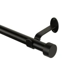 Buy Curtain Rods & Hardware Online at Overstock | Our Best Window Treatments Deals Black Curtain Rod, Black Curtain Rods, Curtain Installation, Curtain Rod Hardware, Tab Curtains, Buy Curtains, Window Curtain Rods, Curtain Hardware, Drapery Rods