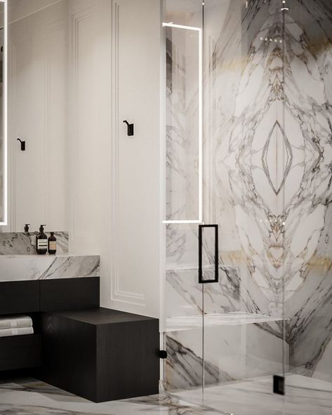 Marble Supplier - Marble Slabs & Tiles | Acemar Stone Gold Marble Bathroom, Calacatta Bathroom, Calacatta Borghini, Kitchens 2021, Modern Luxury Apartment, Calacatta Gold Marble, Luxury Marble, Calacatta Gold, Counter Design