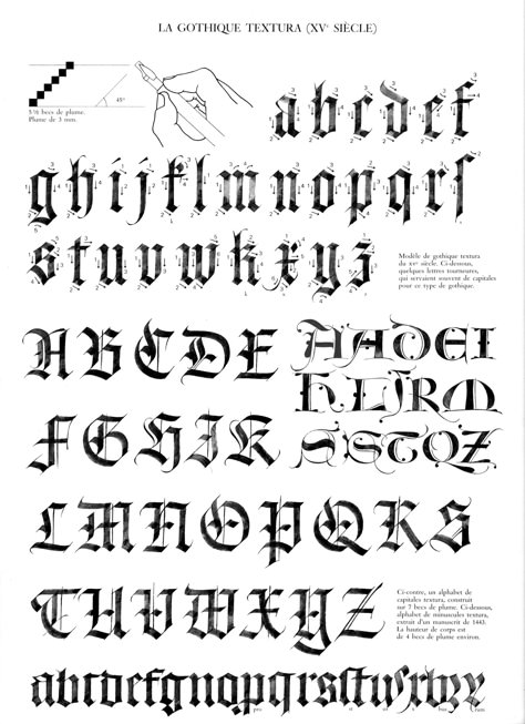 Old English Alphabet, Gothic Alphabet, Alfabet Font, Calligraphy Letters Alphabet, Gothic Calligraphy, Calligraphy Fonts Alphabet, Gothic Lettering, Lettering Styles Alphabet, Calligraphy Lessons