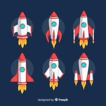 Lovely spaceship collection with flat design Alien Crafts, Rocket Design, Outer Space Party, Spaceship Concept, Spaceship Design, Space Party, Painting Workshop, Space Rock, Space Theme