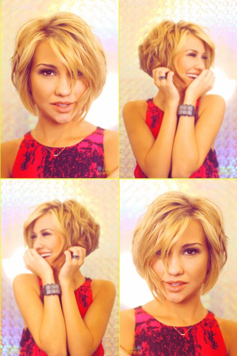 Chelsea Kane Hair, Brown Haircut, Short Bob Cut, Chelsea Kane, Hair Short Bob, Layered Short, Thick Wavy Hair, Kane Brown, Cute Short Haircuts