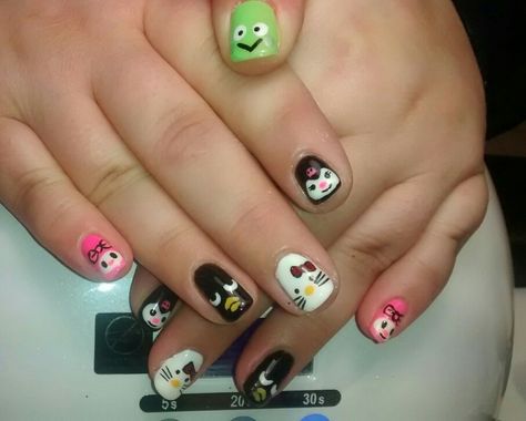 Hello kitty n friends Hello Kitty N Friends, Prom Nails, Hello Kitty, Kitty, Prom, Nails, Quick Saves