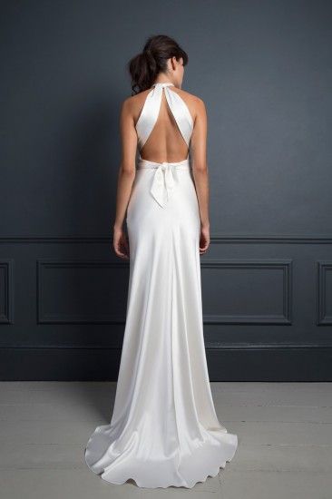 Higher Neckline Wedding Dress, Cheryl Halfpenny, Scandalous Wedding Dress, Halfpenny Wedding Dress, Halterneck Wedding Dress, Ireland Wedding Dress, Halfpenny London, Wedding Reception Dress, Wedding Dress Fabrics