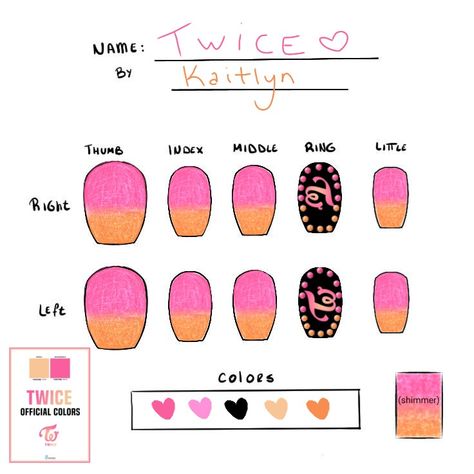 Twice Inspo Nails, Twice Nail Art Kpop, Twice Kpop Nails Ideas, Twice Kpop Nails, Twice Nails Designs, Twice Nail Art, Twice Inspired Nails, Twice Nails Kpop, Twice Nails