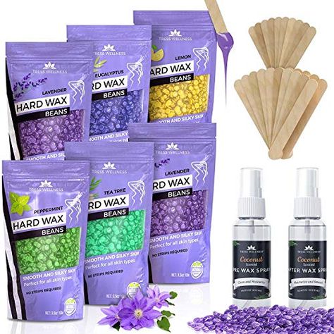 Wax Beads Hair Removal, Painless Waxing, Home Waxing Kit, Wellness Kit, Hard Wax Beans, Wax Beans, Beads Hair, Wax Bean, Painless Hair Removal