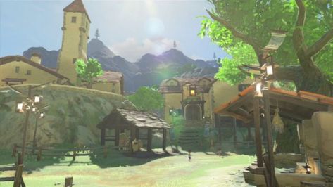 Located in southeastern Hyrule in the Lanayru region, Hateno Village is the town #LegendofZelda #Zelda #TearsoftheKingdom #Hyrule #HatenoVillage #Gaming #Nintendo #Adventure Hateno Village, Gaming Nintendo, Fantasy Village, Zelda Tears Of The Kingdom, Tears Of The Kingdom, Small World Play, Zelda Art, The Legend Of Zelda, Trending News