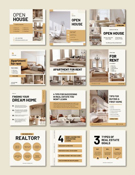 Review Design Social Media, Real Estate Instagram Posts Ideas, Real Estate Posts, Real Estate Post, Insta Design, Inmobiliaria Ideas, Real Estate Instagram, Real Estate Marketing Design, Social Media Branding Design