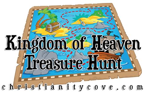 kingdom of heaven treasure hunt bible game Bible Games For Kids, Treasure Hunt For Kids, Sunday School Games, Treasure Hunt Games, Church Games, Treasures In Heaven, Bible Quiz, Bible Games, Palm Sunday