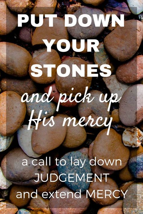 "If you've never sinned, go ahead and cast the first stone." But He didn't. So why do we? What is there to learn in this story for today and what changes do we need to make? via @GracefulAbandon Cast The First Stone, I Need Jesus, Glass Houses, Christian Resources, Study Methods, Proverbs 31 Woman, Womens Ministry, Spiritual Health, Let God