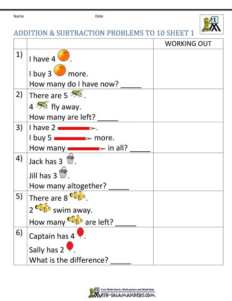 1st Grade Addition And Subtraction Word Problems 812 1st Grade Addition And Subtraction, 1st Grade Addition, Addition And Subtraction Word Problems, Mental Maths, Mental Maths Worksheets, Math Olympiad, Addition Words, Math Lab, Addition Word Problems