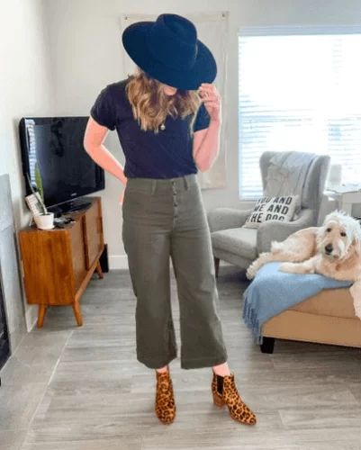 Crop Pants With Ankle Boots, Cropped Pants With Boots, Wide Leg Cropped Pants Outfit, Plus Size Wide Leg Pants Outfit, Cropped Pants Outfit, Plus Size Wide Leg Pants, Wide Leg Pants Outfits, Black Cropped Pants, Cropped Wide Leg Pants