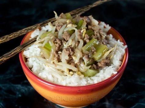 Hamburger Chop Suey, Hamburger Chop Suey Recipe, Chop Suey Recipe, Beef Chops, Chop Suey, Hamburger Recipes, Chinese Cooking, Beef Dishes, Shortening