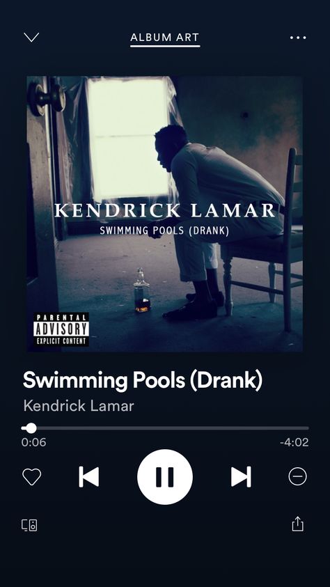 Kendrick Lamar Swimming Pools, Swimming Pools Drank, Kendrick Lamar, Parental Advisory Explicit Content, Album Art, Swimming Pool, Swimming Pools, Rap, Swimming