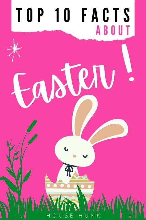 Don't miss these fun Easter facts to understand the holiday better. Learn about Easter foods, history, traditions, and Easter candy! Easter Facts For Kids, Teaching Kids About Easter, Easter Meaning For Kids, Easter Quiz With Answers, Easter History, My First Easter, About Easter, Fancy Nancy, Pet Bunny