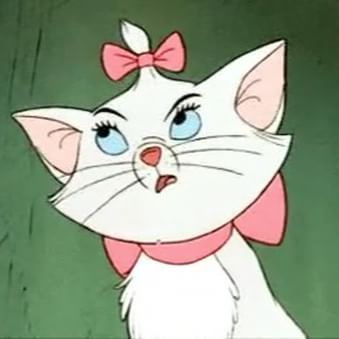 Forever #Mood 🙄😉 Aristocats Marie, Childhood Characters, Disney Characters Wallpaper, Marie Cat, Lola Bunny, Gata Marie, Disney Cats, The Aristocats, Disney Icons