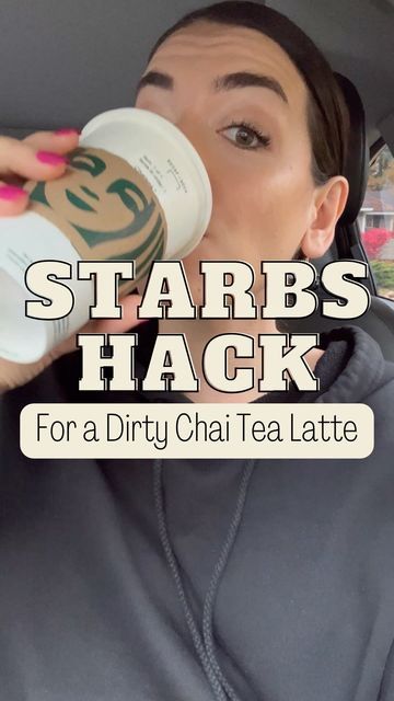 Chai Tea Starbucks, Chai Latte Starbucks, Starbucks Hacks, How To Order Starbucks, Chai Tea Latte, Starbucks Inspired Ice Coffee, Starbucks Secret Menu, Starbucks Coffee Recipes, Cafe Latte