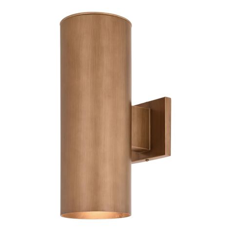 Vaxcel Lighting T0588 Chiasso 2 Light 14" Tall | Build.com Patina House, Sun Circle, Exterior Light Fixtures, Exterior Lights, Contemporary Transitional, Door Porch, Flower Bar, House Front Door, Outdoor Wall Lantern