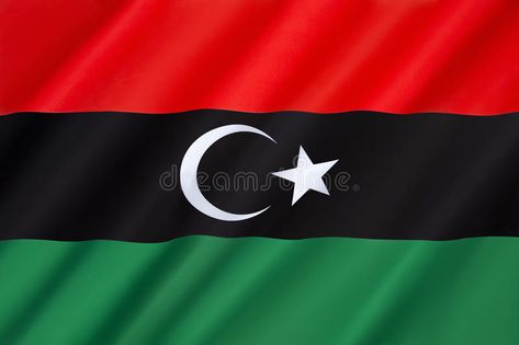 Flag of Libya. Originally introduced in 1951. It fell out of use in 1969, but wa , #Ad, #fell, #introduced, #Flag, #Libya, #Originally #ad Libyan Flag, Libya Flag, Travel Africa, Flag Photo, Pop Art Design, Libya, It's Fall, South America, Tourism