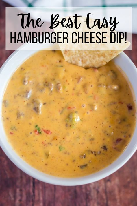 Hamburger Chip Dip Recipes, Cheese Salsa Dip Velveeta Ground Beef, Velveeta Cheeseburger Dip, Crockpot Ideas With Hamburger Meat, Hot Hamburger Dip With Cream Cheese, Hamburger Rotel Cheese Dip Crockpot, Cheeseburger Dip Crockpot Velveeta, Rotel Hamburger Cheese Dip, Hamburger And Cheese Dip