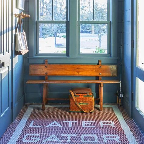 How I feel about this week... time for the weekend! 📷 @coastal_living Living Room Decor Blue Walls, Room Decor Blue Walls, Living Room Decor Blue, Artist Cottage, Penny Tile Floors, Room Decor Blue, Harmony Design, Palmetto Bluff, Penny Tile