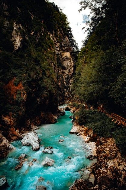 River between brown and green rocky moun... | Free Photo #Freepik #freephoto #people #nature #mountain #human Photos Of Nature, Free High Resolution Photos, Brown And Green, Landscape Pictures, 4 Photos, Rocky Mountain, Hd Images, Rocky Mountains, Nature Photos