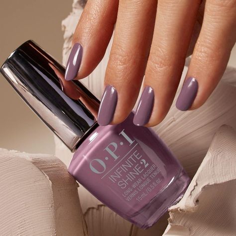 Neutral Mani, Purple And Brown, Opi Infinite Shine, Neutral Nails, Brown Nails, Beauty Awards, Nail Color, Purple Nails, Mani Pedi