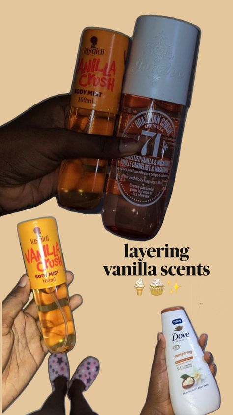 how to smell edible. vanilla perfumes. vanilla scented products. vanilla body routine. shower routine vanilla. lasgidi body mist. brazilian crush 71 body mist. dove vanilla body wash Vanilla Scented Products, Perfumes Vanilla, Dove Vanilla, Vanilla Perfumes, Vanilla Scents, Brazilian Crush, Vanilla Body Wash, Body Routine, Shower Routine