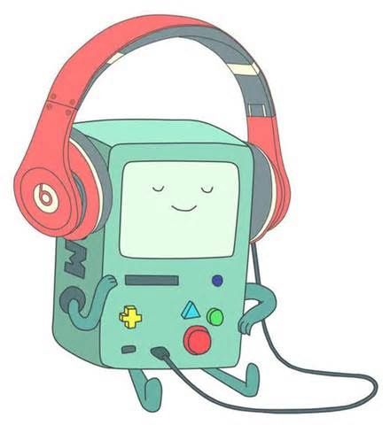 BMO with Beatz headphones Adveture Time, Land Of Ooo, A Cartoon Character, 200 Followers, Finn The Human, Jake The Dogs, Ice King, What Time Is, Adventure Time Art