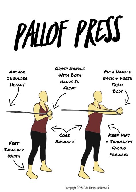 Pallof Press Diagram #infographic #diagram #howto #draw #fitness #exercise Paloff Press, Pallof Press, Diagram Infographic, Infographic Diagram, Osteogenesis Imperfecta, Crossfit Kids, Rehab Exercises, Shoulder Rehab, Healthy Pregnancy Tips