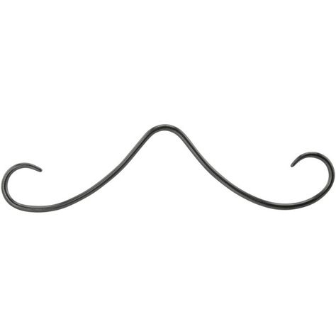 Septum Piercing Mustache, Septum Mustache Piercing, Mustache Septum Ring, Septum Mustache, Mustache Shapes, Long Rings, Septum Piercing Jewelry, Rings Black, Long Ring