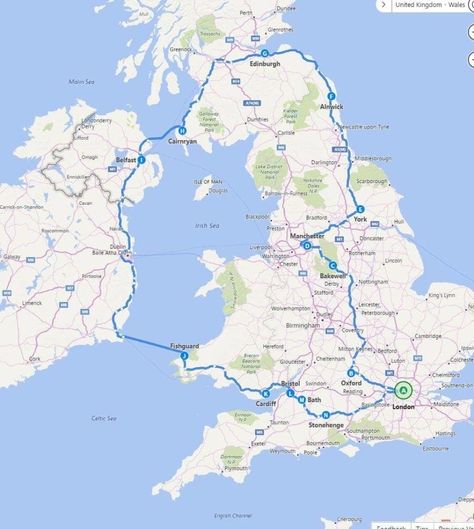 2 Weeks in the UK–my Perfect UK Trip Itinerary - Finding the Universe Uk Travel Itinerary, Road Trip Uk, Uk Map, Road Trip Map, Uk Trip, Capital Cities, Ireland Trip, Uk Holidays, Visiting England