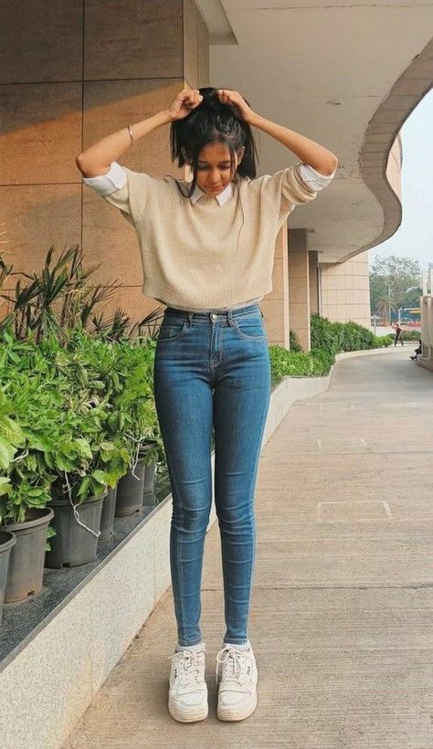 Fest Outfits, Casual College Outfits, Everyday Fashion Outfits, Casual Day Outfits, Quick Outfits, Classy Casual Outfits, Stylish Work Outfits, Easy Trendy Outfits, Fashion Hacks Clothes