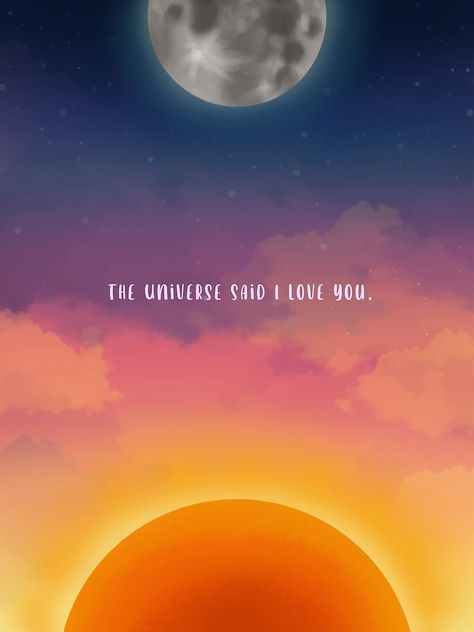 "The Universe Said..." Postcard for Sale by lgothro | Redbubble And The Universe Said I Love You, Minecraft End Poem, Postcards For Sale, Postcard Design, Say I Love You, Unique Artwork, The Universe, Stranger Things, Science Poster