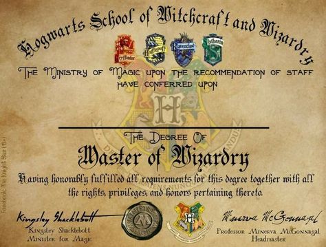 Harry Potter Certificate Template (4) - TEMPLATES EXAMPLE | TEMPLATES EXAMPLE Hogwarts Graduation, Harry Potter Graduation, Harry Potter Weihnachten, Harry Potter Activities, Classe Harry Potter, Imprimibles Harry Potter, Harry Potter School, Citate Harry Potter, Stile Harry Potter