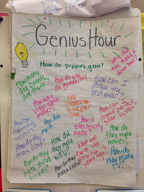 Anchored In 3rd Grade: GENIUS HOUR!!! Genius Hour Elementary, Genius Hour Projects, Teach Like A Pirate, High Potential, Inquiry Learning, Genius Hour, Design For Beginners, Inquiry Based Learning, Drawings Ideas