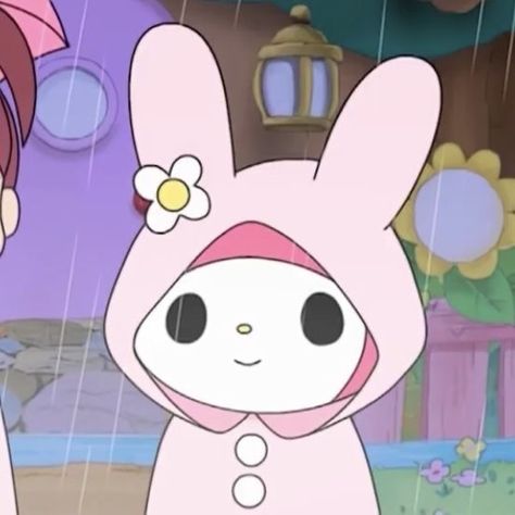 My Melody, A Cartoon, In The Rain, The Rain, Cartoon Characters, See More