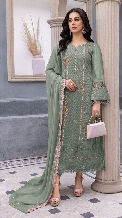 Elevate your style with these stunning Designer Indian Pakistani Salwar Kameez suits! Perfect for parties, weddings, and festivals. Made of Heavy Fox Georgette in a beautiful Pista color. Get yours now! 👗✨ #PartyWear #IndianFashion #SalwarKameez #BollywoodStyle #WeddingLook #eBay #eBayStore #eBaySeller #India #Women #BridalFashion #Pista #Pakistani #HeavyFoxGeorgette #Doesnotapply https://www.ebay.com/itm/296531309228?mkcid=16&mkevt=1&ssspo=p3bgehsksmq&ssuid=p3bgehsksmq&media=IG&widget_ver=... Party Salwar Kameez, Pakistani Gowns, Pakistani Gown, Pakistani Dresses Party, Suit Dupatta, Anarkali Suits Bollywood, Salwar Kameez Pakistani, Jump Suits, Bottom Heavy