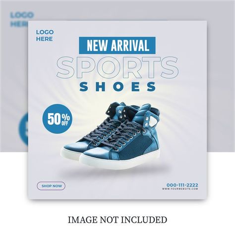 grey white color sports shoe brand product social media post design Product Social Media Post Design, Product Social Media Post, Social Media Post Design, Media Sosial, Post Design, Media Post, White Shoes, Social Media Post, Shoe Brands