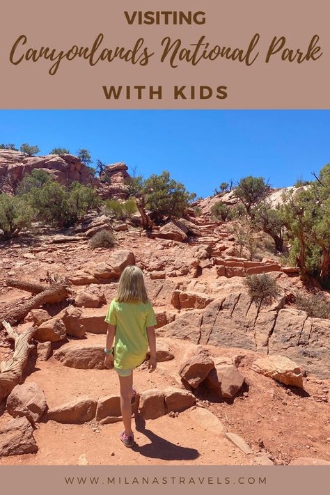 Canyonlands National Park With Kids, Road Trip To Colorado, Utah Road Trip, Family Friendly Hotels, Best Family Vacations, National Park Road Trip, Canyonlands National Park, Utah Travel, Hiking With Kids