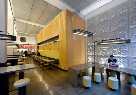 Chipotle Mexican Grill, Church Interior Design, Small Space Interior Design, Interior Design Drawings, Mexican Grill, Church Interior, Dining Room Interiors, Restaurant Tables, Light Architecture