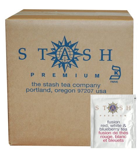 Stash Tea Fusion Red, White and Blueberry Tea, 100 Count Box of Tea Bags in Foil -- Want additional info? Click on the image. (This is an affiliate link) #TeaSamplers Amazon Fresh, Tea Breakfast, Stash Tea, Black Tea Bags, Foil Packaging, Green Tea Bags, Tea Sampler, Chai Spice, Tea Companies