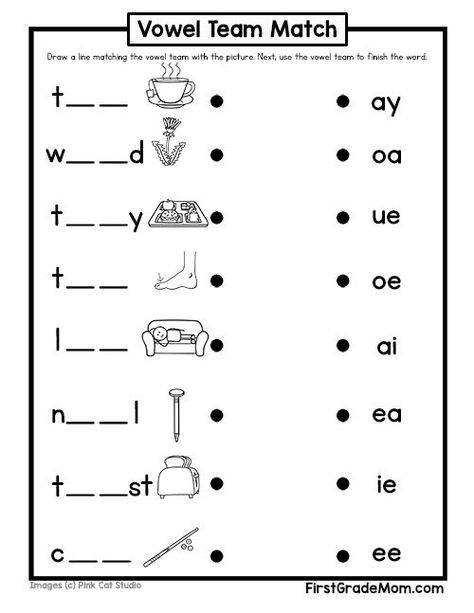 1st Grader Worksheet, Vowel Combinations Worksheets, Vowel Blends Worksheet, Vowel Digraphs Worksheets, Vowel Team Worksheets, Long Vowels Worksheets, Long Vowel Sounds Worksheets, Vowel Teams Activities, Vowel Teams Worksheets