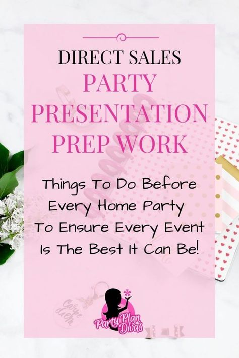 Direct Sales Party Games, Direct Sales Party, Direct Sales Tips, Presentation Tips, Home Party Games, Party Prep, Thirty One Party, Body Shop At Home, Direct Sales Business