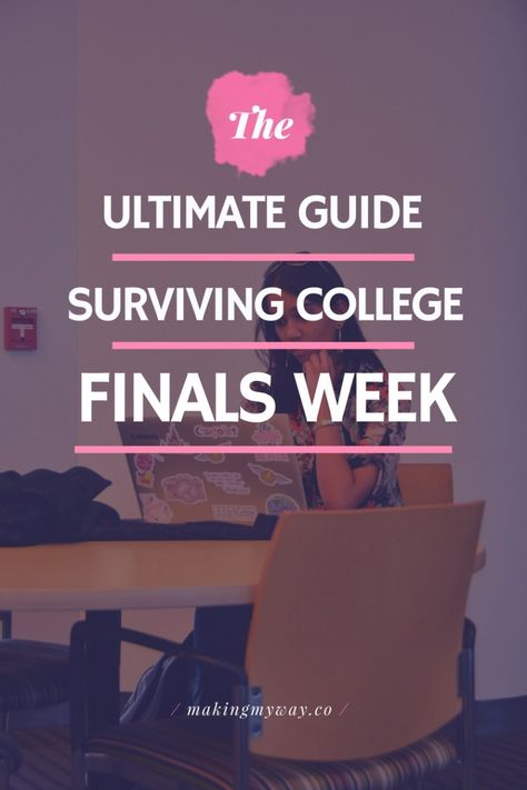 The Ultimate Guide To Surviving Finals Week Finals Week College, College Problems, College Finals, Exam Week, Study Strategies, College Life Hacks, Going Back To College, College Organization, Exams Tips